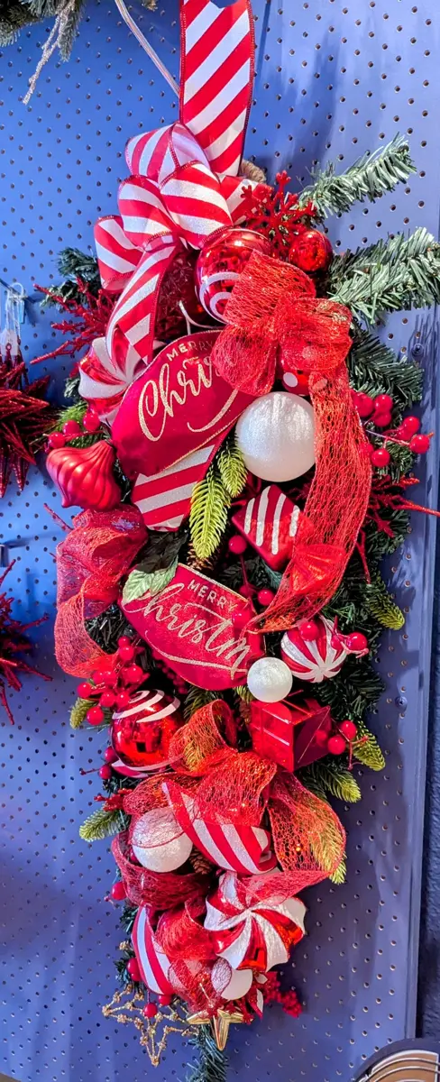 Candy Swirl Wreath